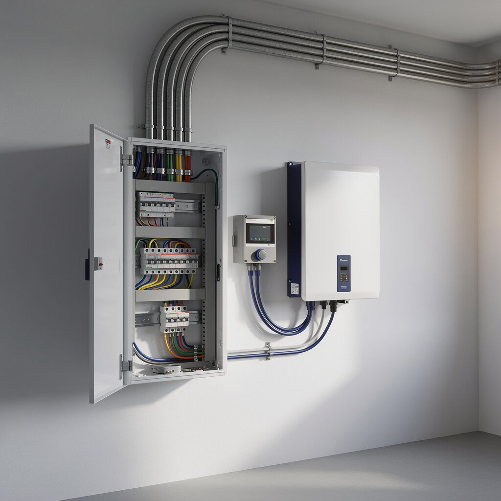 Integration Photovoltaik in Hauselektrik – Bechtold Solar-Technik GmbH